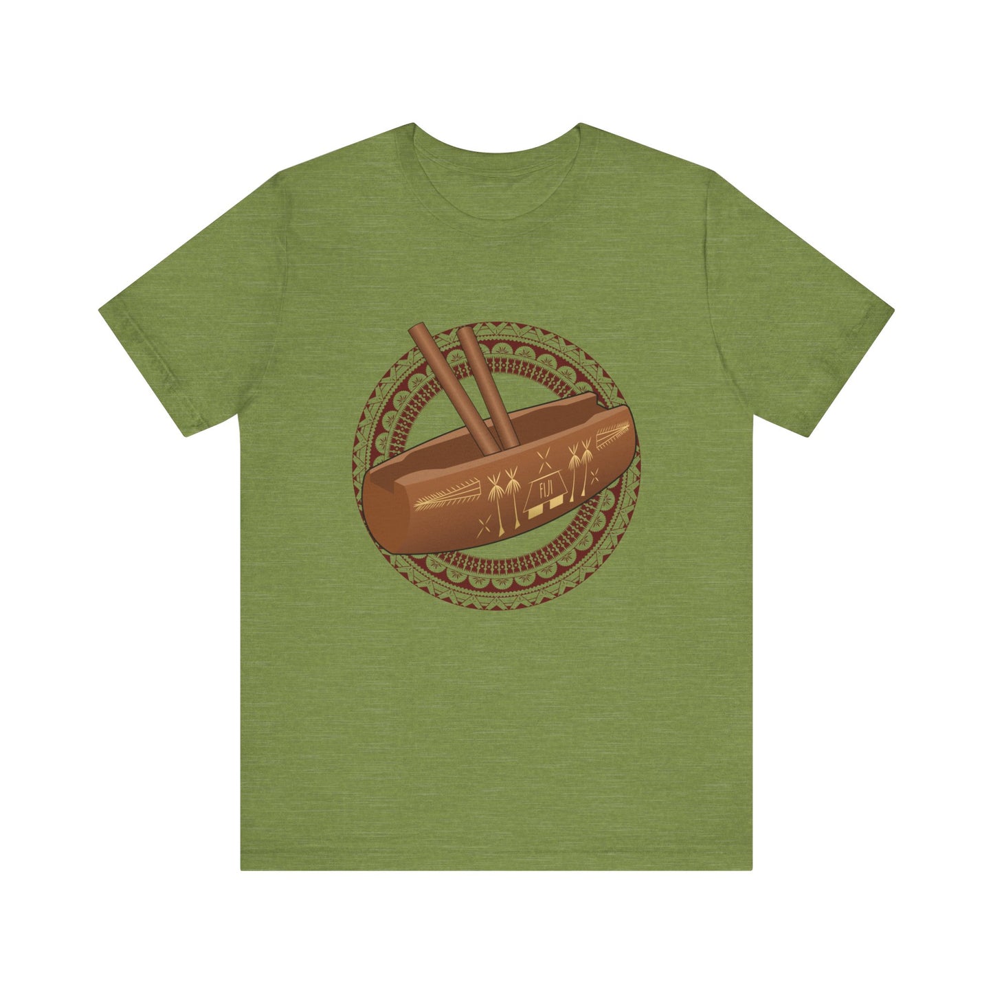 Fijian Lali Unisex T-Shirt (Fijian Drum)