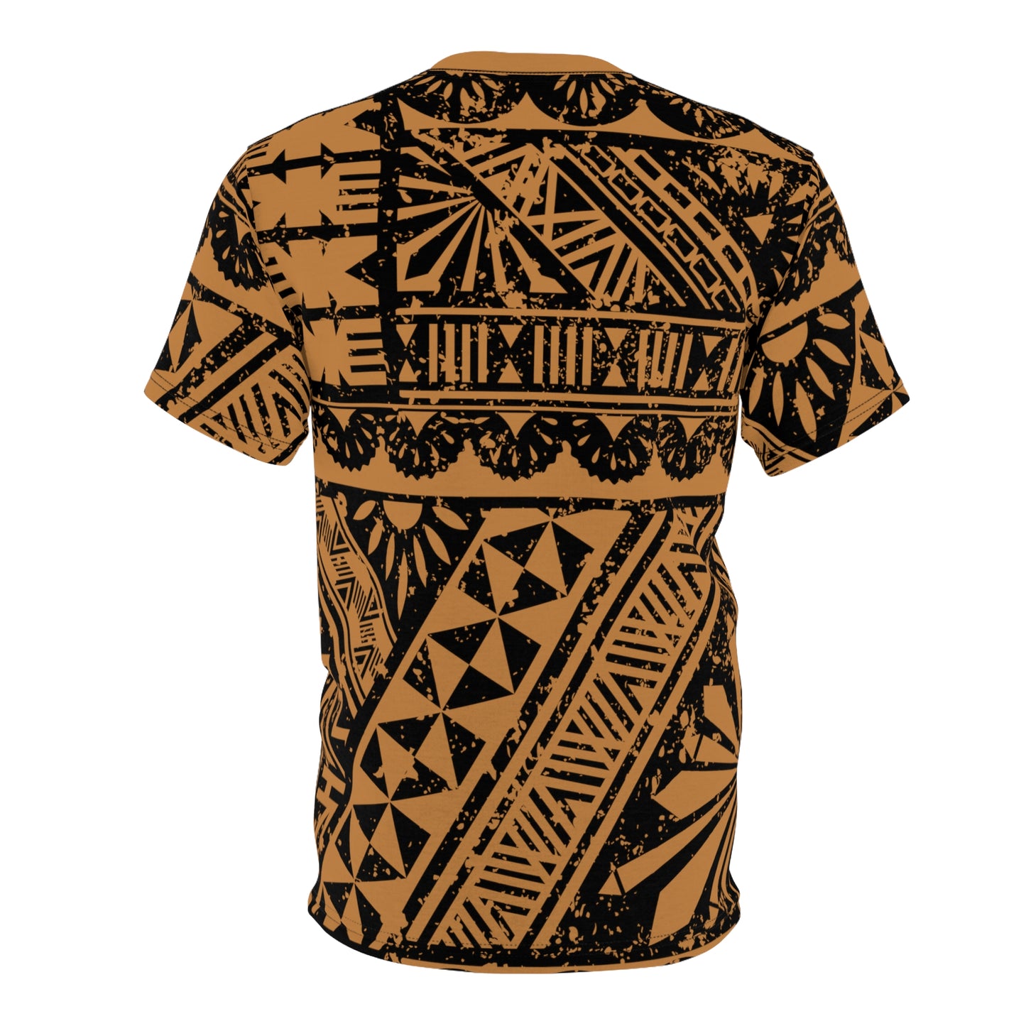 Fijian Masi seamless Pattern Unisex ALL OVER PRINT (AOP) design - Brown