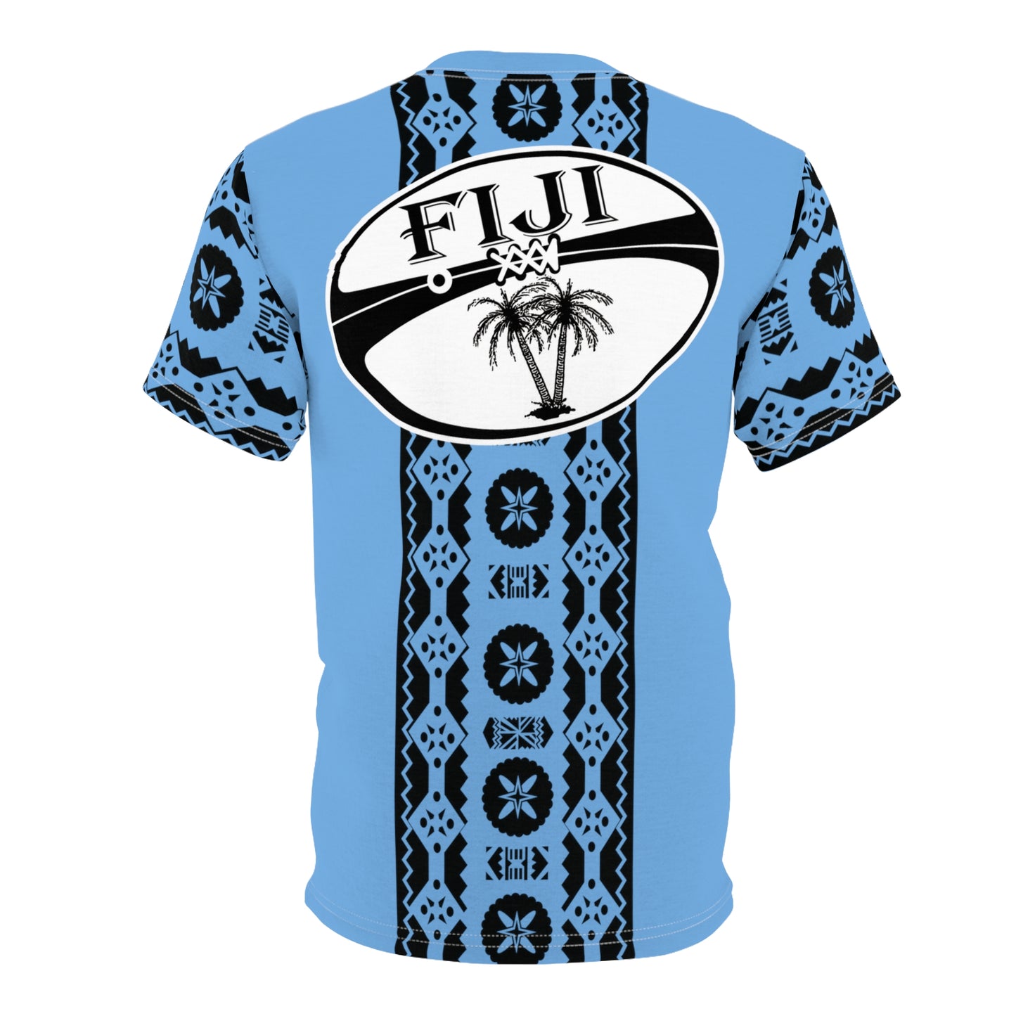 Fiji Rugby All Over Print (AOP) Design with Fijian Motifs