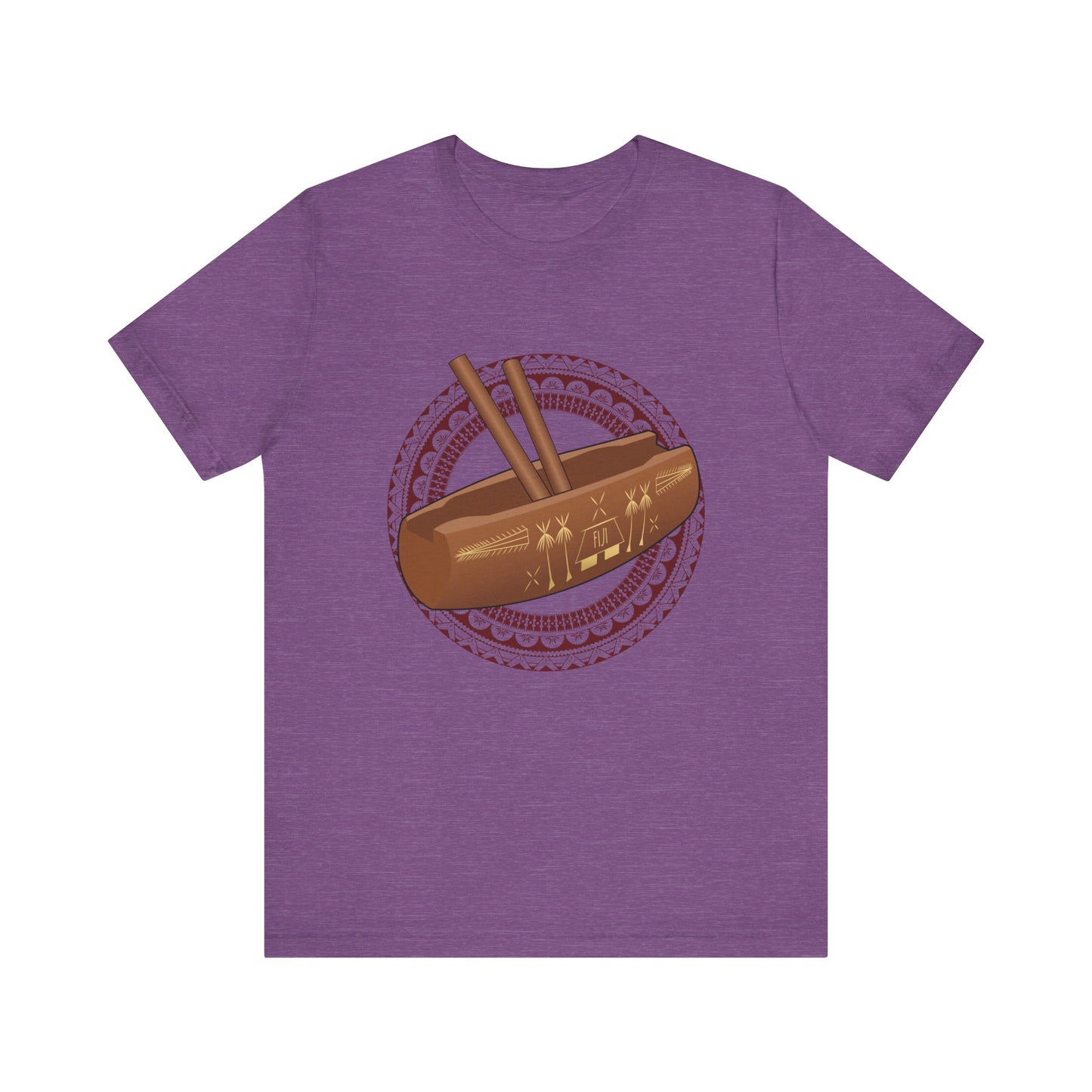 Fijian Lali Unisex T-Shirt (Fijian Drum)