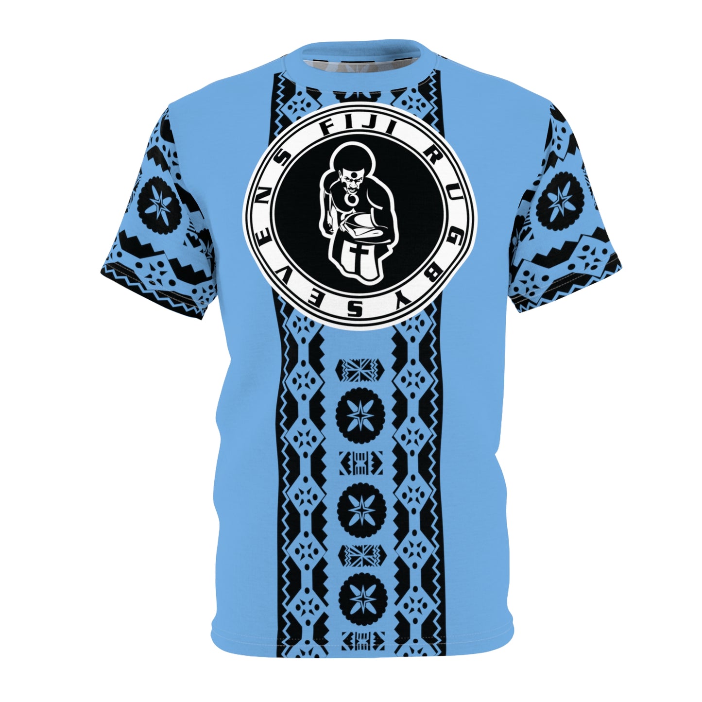 Fiji Rugby All Over Print (AOP) Design with Fijian Motifs