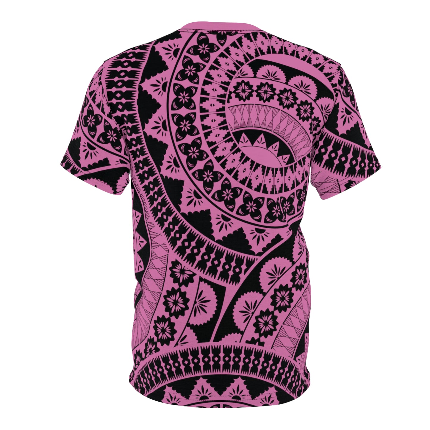 Fijian Masi seamless Pattern Unisex ALL OVER PRINT (AOP) design - Fuscia