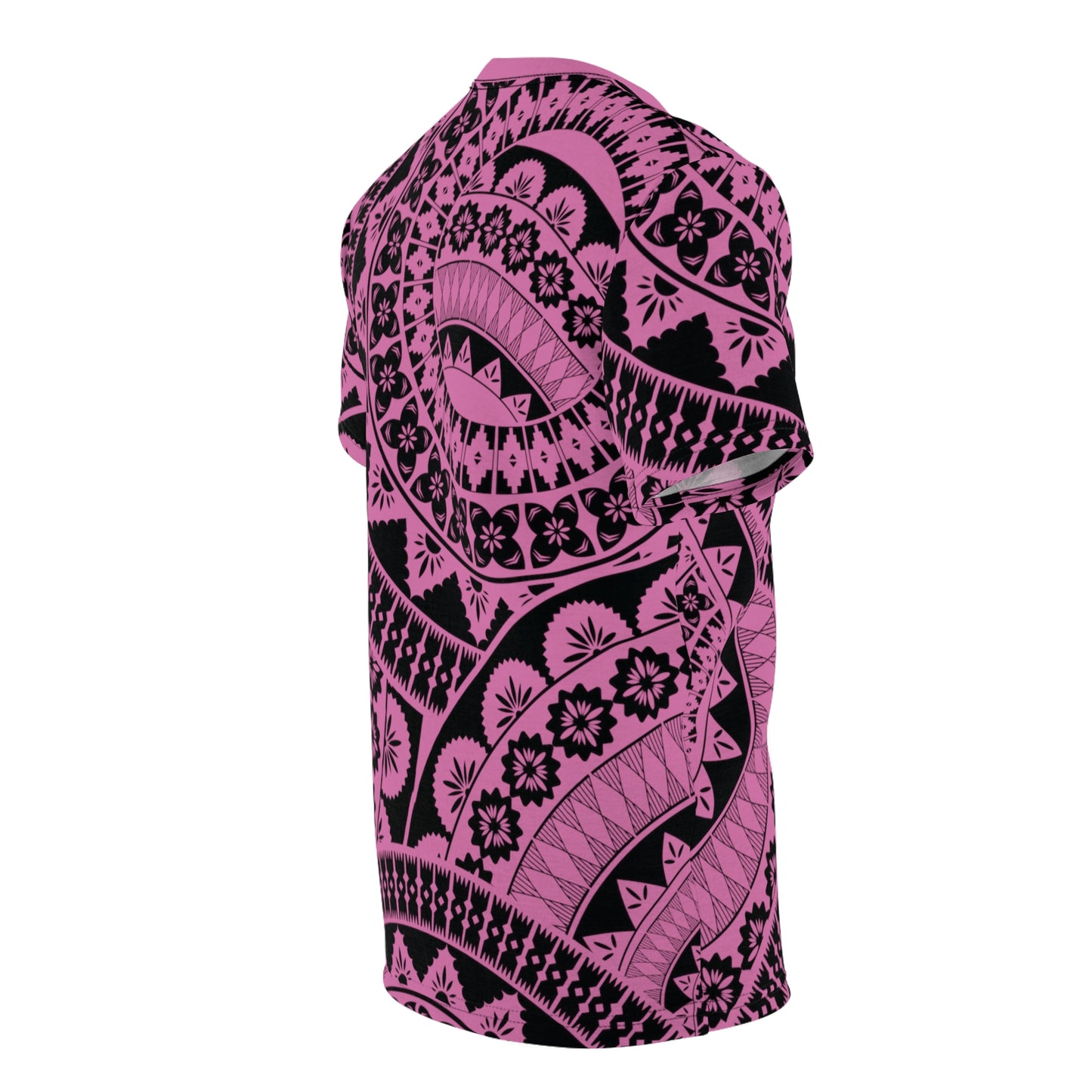 Fijian Masi seamless Pattern Unisex ALL OVER PRINT (AOP) design - Fuscia